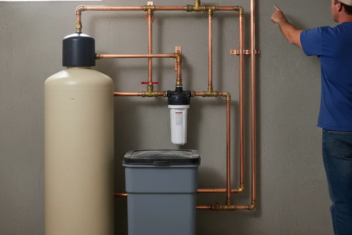 Whole-house water treatment system installed in Chebanse
